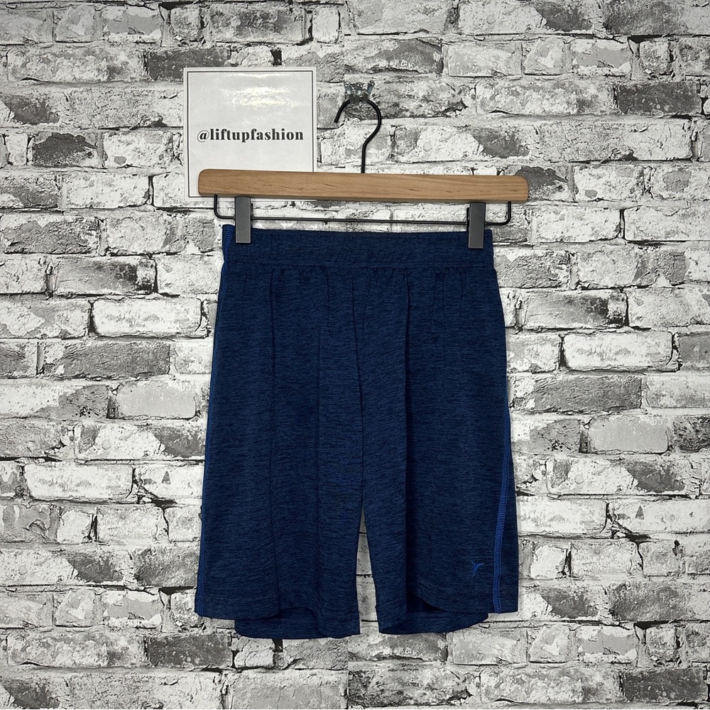 EUC Old Navy Active Youth Go-Dry Blue Shorts Size Medium (8)